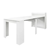 Streamdale Furniture Modern Extendable Dining Table with Storage