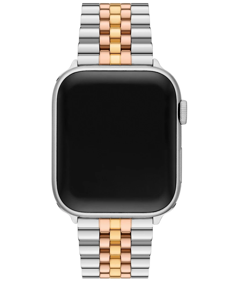 Michael Kors Tri-Tone Stainless Steel Strap for Apple Watch, 38-45mm