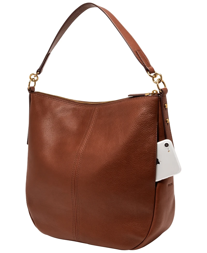 Fossil Women's Jolie Leather Hobo Bag