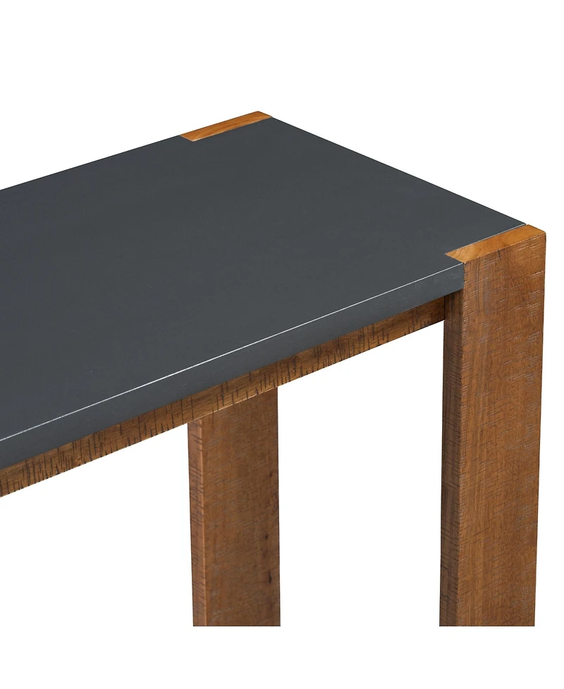 Streamdale Minimalist Console Table with Shelf, Entryway