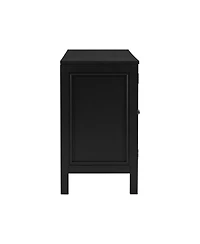 Streamdale Elegant 3-Door Sideboard with Curved Swirls