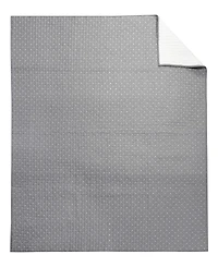 Levtex Cross Stitch Reversible Quilted Throw, 50" x 60"