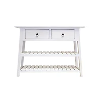 Streamdale Furniture 14x40x30" Mahogany Wood Console Table