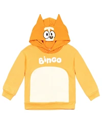Bluey Toddler Boys Bingo Dad Mom Fleece Matching Family Cosplay Pullover Hoodie to