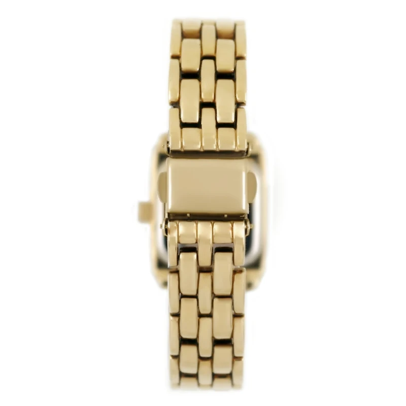 Peugeot Women's 24mm Gold Tank Panther Link Bracelet Watch