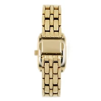 Peugeot Women's 24mm Gold Tank Panther Link Bracelet Watch