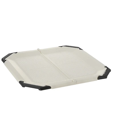 Richell Paw Trax: Potty Pad Holder - Light Beige & Black