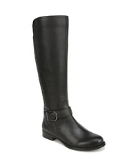 Naturalizer Womens Jaya Knee High Block Heel Riding Boots Regular Wide Calf Extra Wide Calf