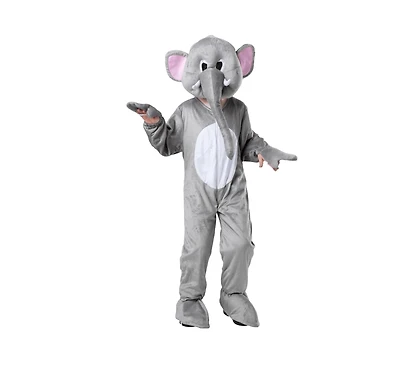 Dress Up America Kids Elephant Jumpsuit & Mask Mascot Costume
