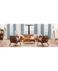 Chanasya Premium Solid Velvet Curtains - Classy and Drapes for Living Room or Bedroom 52" x 96" Gold, 2 Panels