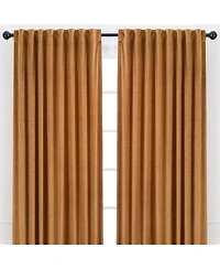 Chanasya Premium Solid Velvet Curtains - Classy and Drapes for Living Room or Bedroom 52" x 84" Blush, 2 Panels
