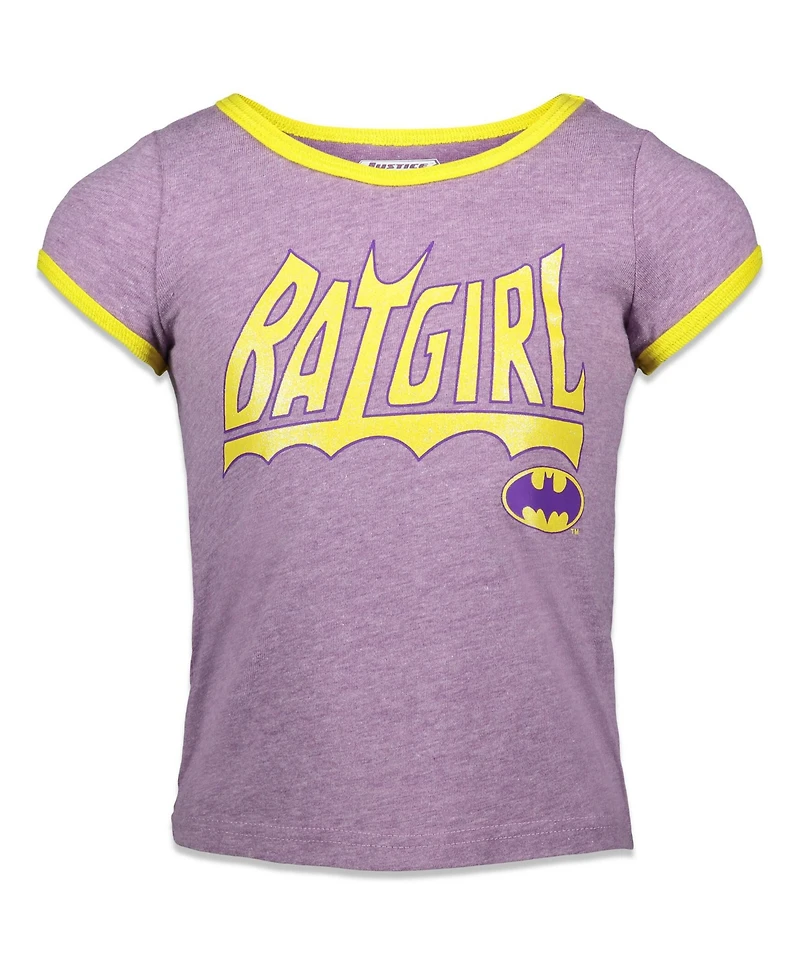 Dc Comics Girls Justice League 3 Pack T-Shirts