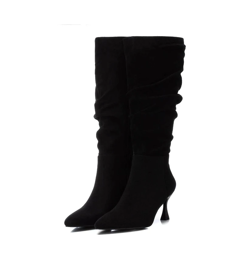 Women's Suede Stiletto Boots By Xti