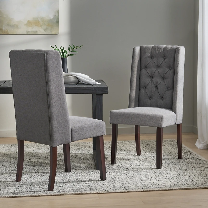 Streamdale Furniture Luxurious Tufted Dining Chairs: Comfort And Style In One