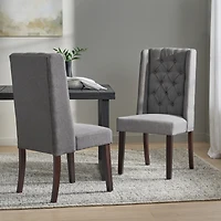 Streamdale Furniture Luxurious Tufted Dining Chairs: Comfort And Style In One
