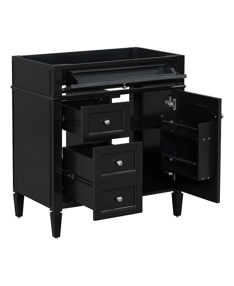 30" Bathroom Vanity without Top Sink