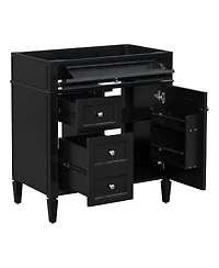 30" Bathroom Vanity without Top Sink