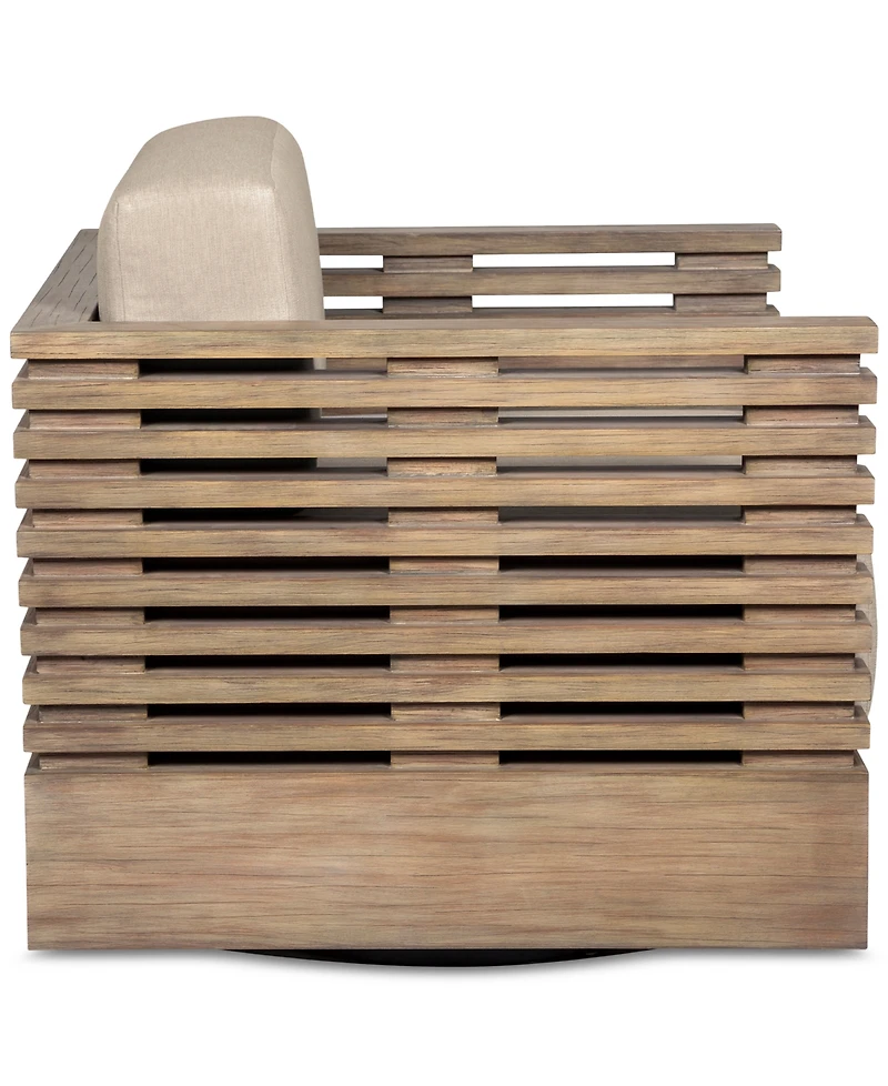 Vivid Outdoor Swivel Club Chair