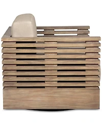 Vivid Outdoor Swivel Club Chair