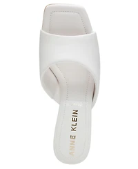 Anne Klein Women's Jerilyn Square Toe Mule Dress Sandals