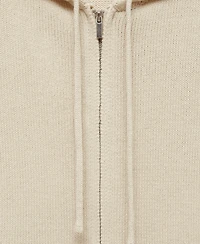 Mango Women's Zip Hooded Cardigan