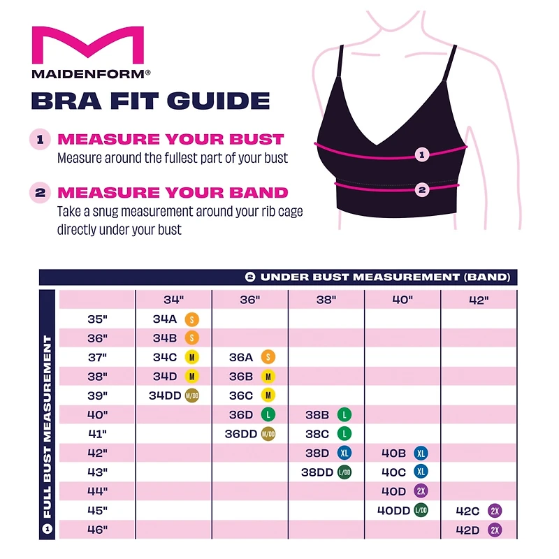 Maidenform Women's M Lift Bralette DM2316