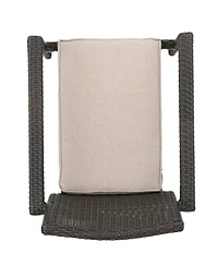 Streamdale San Pico Dining Chair-Multi Brown,1Pc With Cushion
