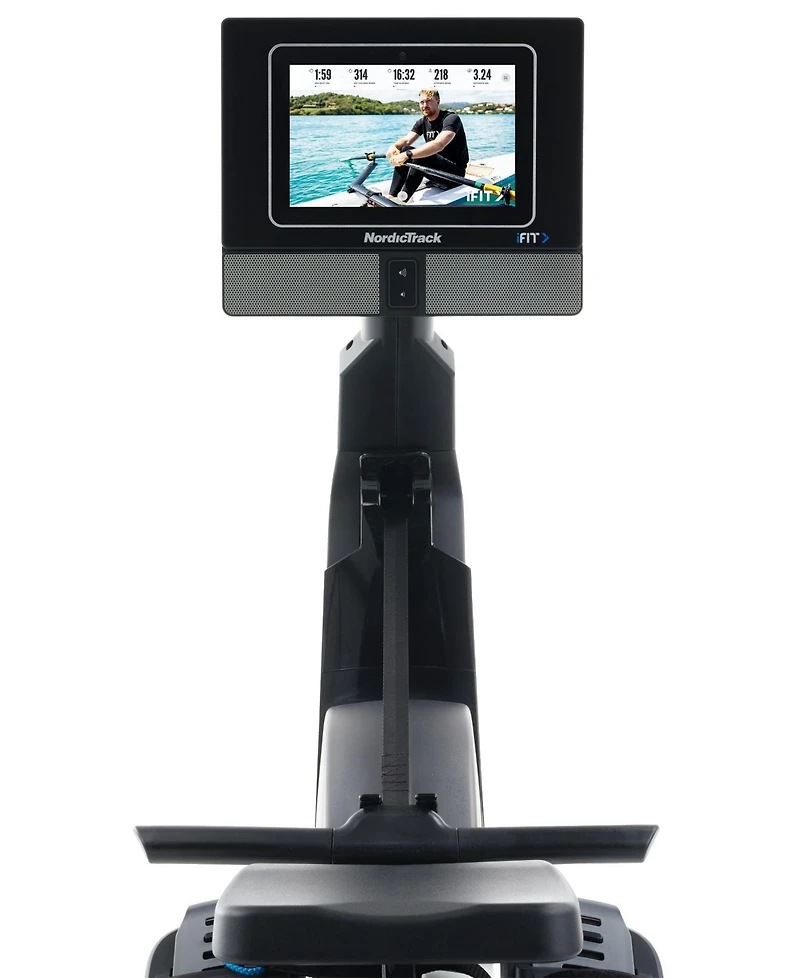 NordicTrack RW700 iFIT-enabled Rower with 10 inch Pivoting Touchscreen