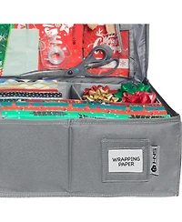 Wrapping Paper Storage Container. Fits up to 27 Rolls 1.37" Diam.