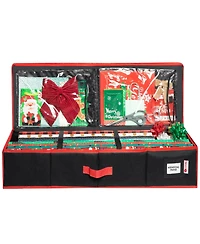 Wrapping Paper Storage Container. Fits up to 27 Rolls 1.37" Diam.