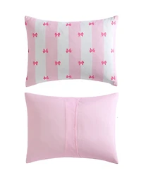 Betsey Johnson Bow Stripe Reversible -Pc. Comforter Set