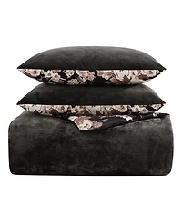 Betsey Johnson Solid Velvet -Pc. Duvet Cover Set