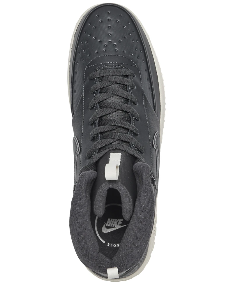 Nike Men's Court Vision Mid Winter Sneaker Boots from Finish Line