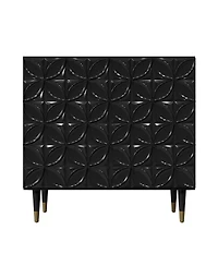 Boyel Living 2 Door Locker Accent Cabinet
