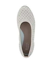 LifeStride Women's Kallie Washable Round Toe Ballet Flats