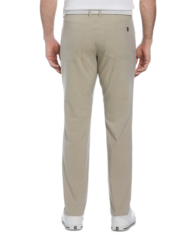 Pga Tour Men's Heathered Five-Pocket Pants