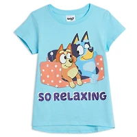 Bluey Toddler Girls 3 Pack T-Shirts