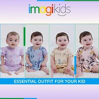 Bambi Baby Girls Disney Winnie the Pooh Minnie Mouse Lilo & Stitch Peplum T-Shirt and Bike Shorts Outfit Set Newborn to