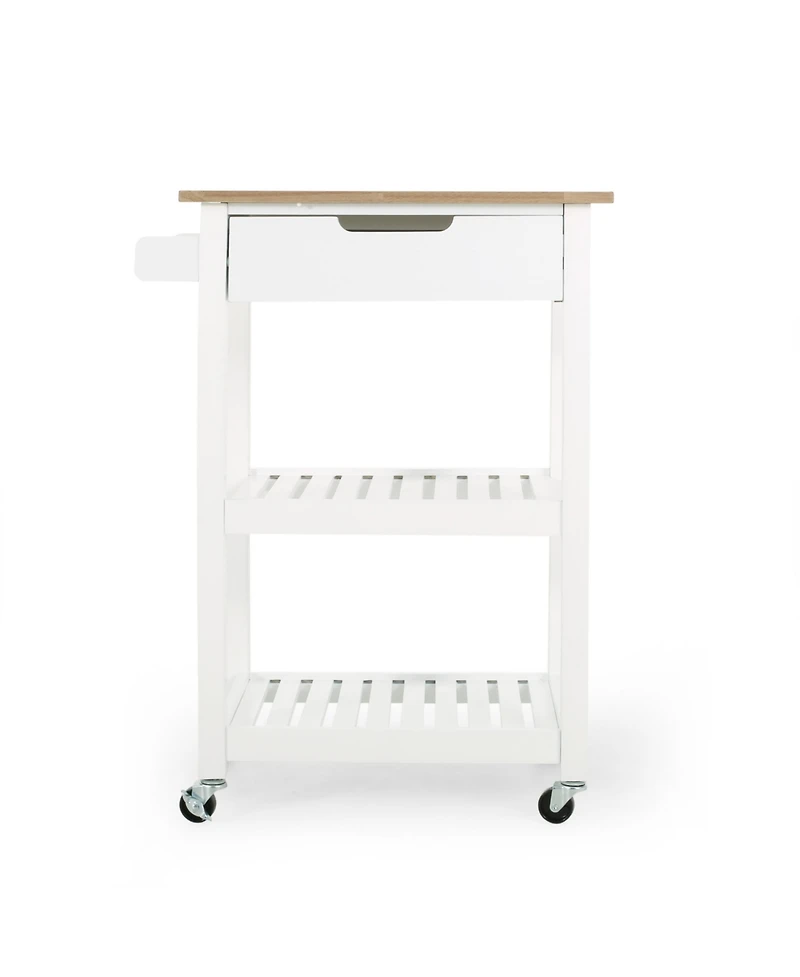 Simplie Fun Modern Kitchen Cart: Storage, Style, And Mobility For Compact Spaces