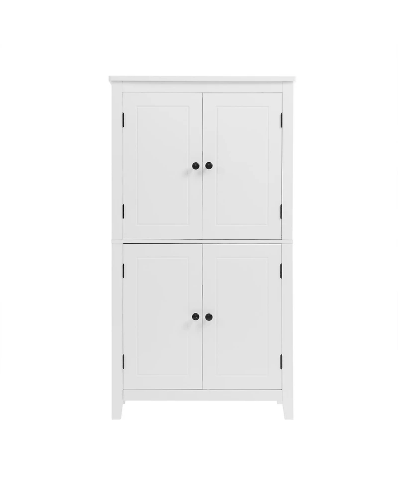 Streamdale Furniture Streamdale Elegant Bathroom Floor Storage Cabinet (4 Doors)