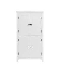 Streamdale Furniture Streamdale Elegant Bathroom Floor Storage Cabinet (4 Doors)