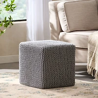 Streamdale Furniture Knitted Foot Stool
