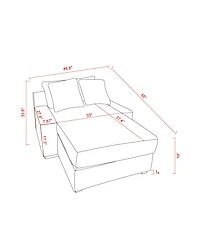 Modern Luxury Sofa Couch for Living Room Quality Corduroy Upholstery Sleeper Sofa Bed Daybed Green