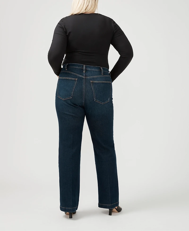 Silver Jeans Co. Plus Highly Desirable High Rise Trouser Leg
