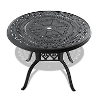 Streamdale 5-Piece Cast Aluminum Patio Set with Cushions