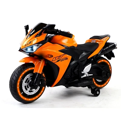 Streamdale Kids Electric Motorcycle with Training Wheels