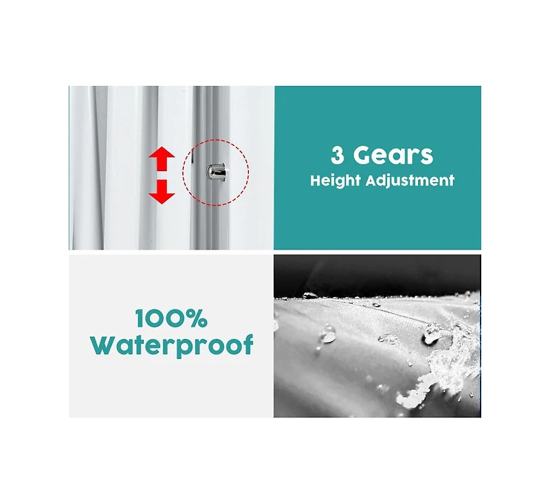 Streamdale 10'x10' Pop-Up Canopy with Sidewalls