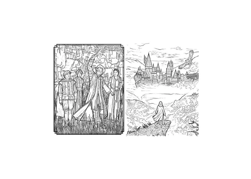 Barnes & Noble Hogwarts Legacy: The Official Coloring Book: Color Your Legacy by Insight Editions