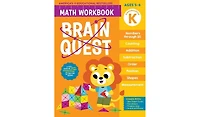 Barnes & Noble Brain Quest Math Workbook: Kindergarten by Workman Publishing