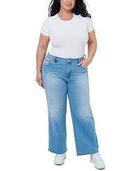 Seven7 Plus Loose Sneaker High Rise Jeans